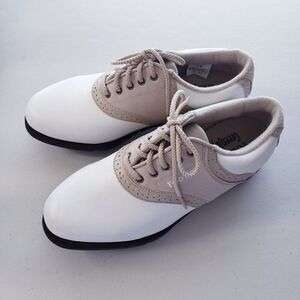 FootJoy White and Tan Athletic Shoes